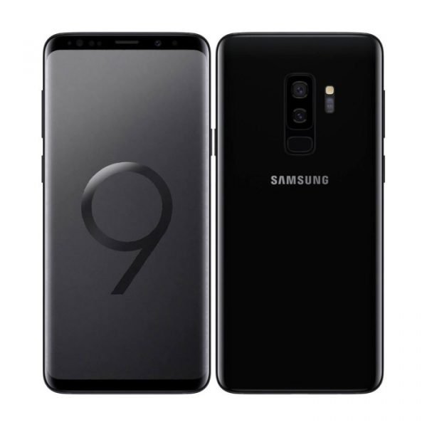 Samsung Galaxy S9+ - 128go - Noire de face avant et arrière