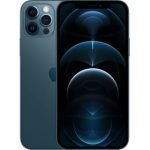 iPhone 12 Pro Max - 128go - Bleu de face avant et arrière