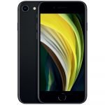 iPhone SE - 128go - Noire de face avant et arrière