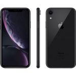 iPhone XR - 128go - Noire de face avant, arrière et de profil