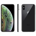 iPhone XS Max - 128go - Noire de face avant, arrière et de profil